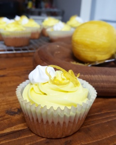 Lemon Curd Filled Fairy Cakes by HomeDelish